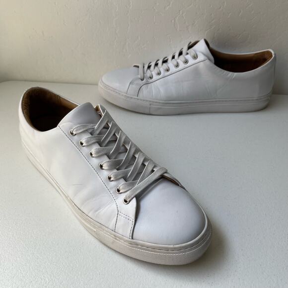 Thursday Boot Company Other - Thursday Everyday Premier Low Top Leather Sneakers Minimalist White Size 13